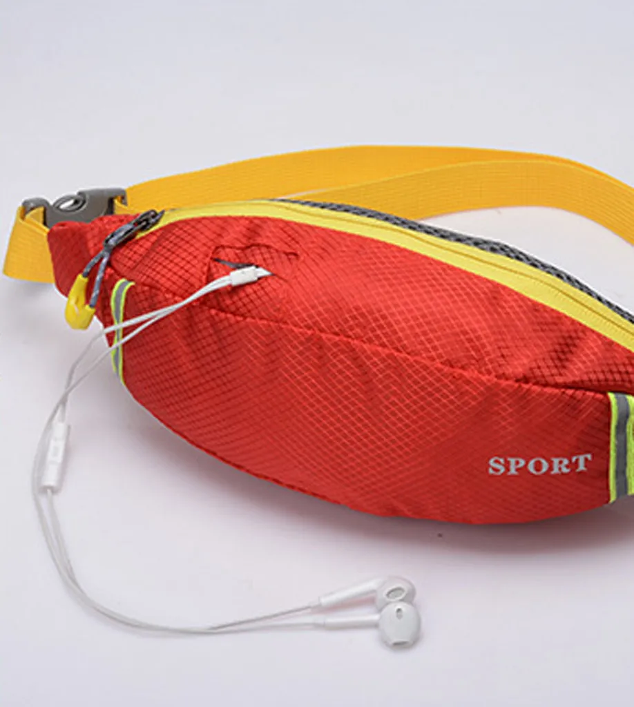 Сумка унисекс для мужчин и женщин уличная Спортивная со светящимися полосками