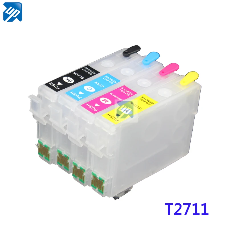 Многоразовый чернильный картридж для epson T2701 T2711 с чипом ARC WF3620/3640/710/620 3620DWF 7110DTW