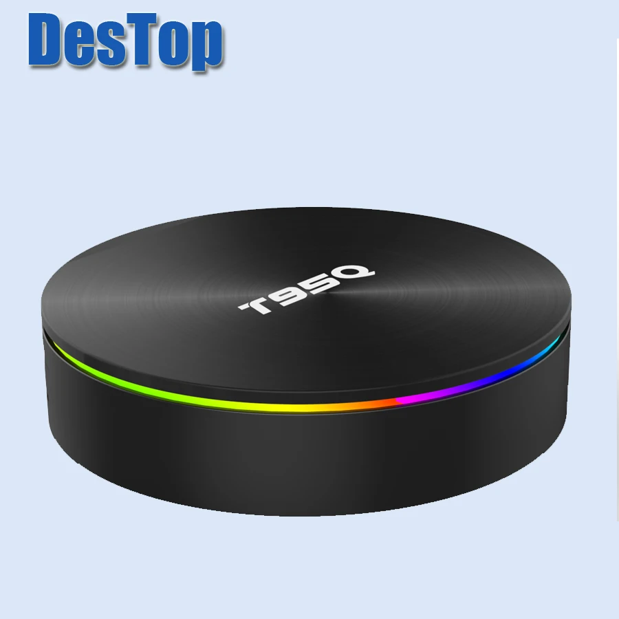 ТВ приставка T95Q 4 ГБ 64 Android 9 0 DDR3 Amlogic S905X2 четырехъядерный 2 ГГц и 5 Двойной Wi Fi BT4.1 100 м