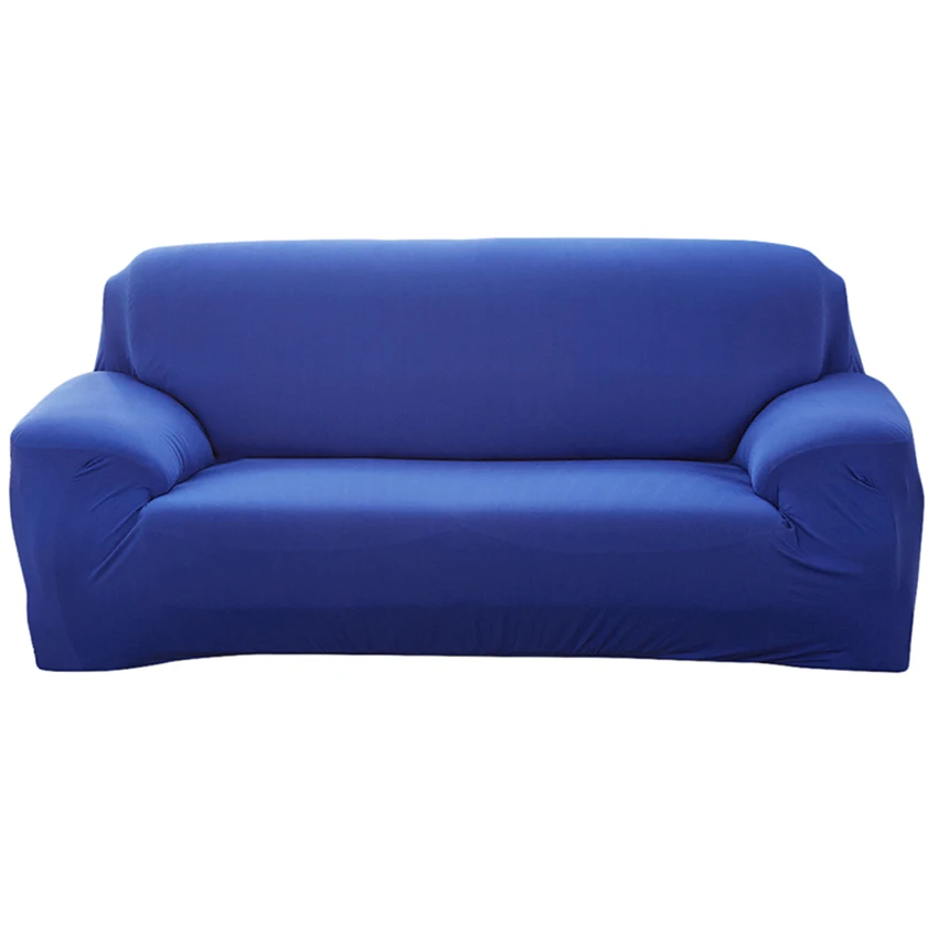 Royal Blue Универсальные эластичные чехлы для диванов для гостиной, секционные чехлы для диванов, угловые чехлы для диванов - Цвет: Royal Blue