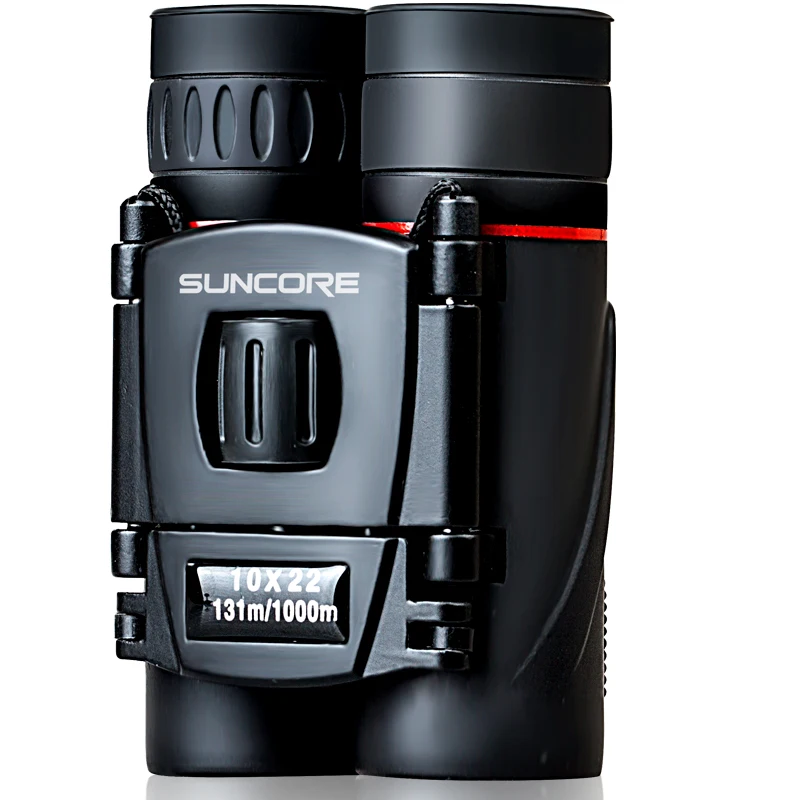 Большой карманный бинокль SUNCORE 10X22 для улицы телескоп mi litary HD зритель без ночного