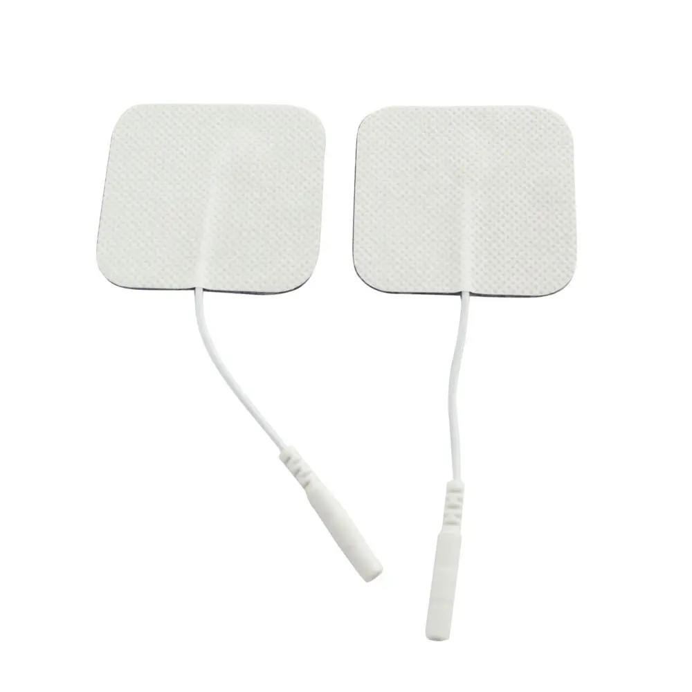 DOMAS Square Reusable Tens Unit Electrode Pads 2''x2'' Inch Pack of 40 |