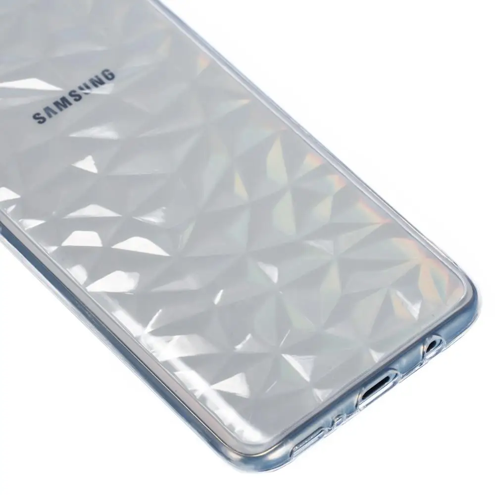 Роскошный Желейный чехол для телефона samsung A30 A40 A50 A70 мягкий ТПУ прозрачный