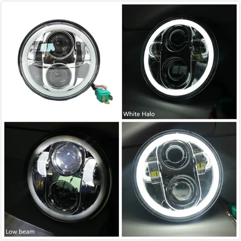 Фара мотоцикла для Honda VTX 1300/1800 фар 1 шт. 5,75 дюймов светодиодные фары с 1 набором кронштейна для крепления