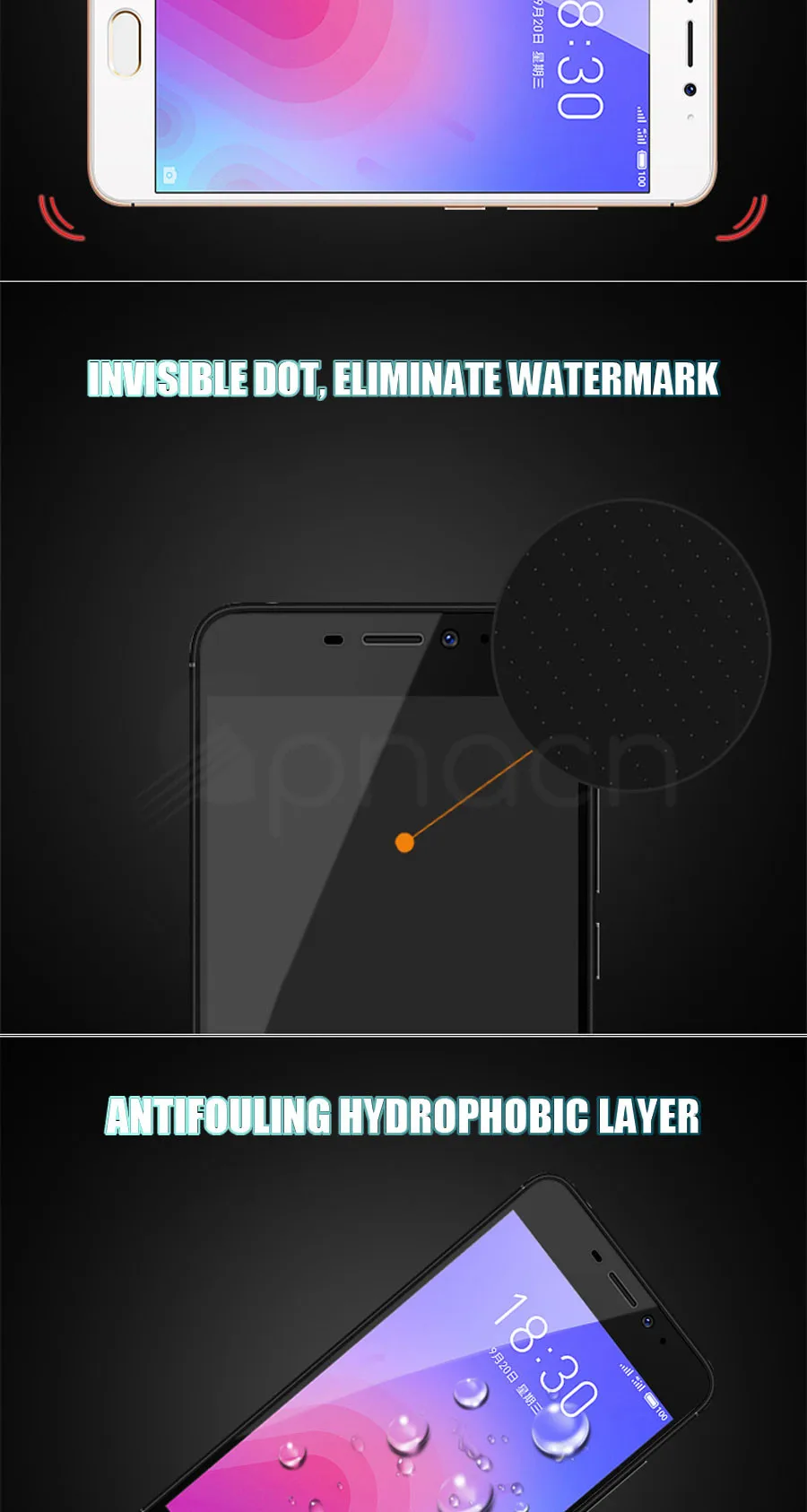 9D Protective Glass on the For Meizu M6 M5 M3 Note M5S M5C M6S M6T M3S M8 Pro 7 Plus Tempered Screen Protector Glass Film Case