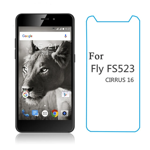 Fly FS523 cirrus 16 закаленное Стекло для Cirrus Fs523 Экран протектор 9 H Передняя защитная