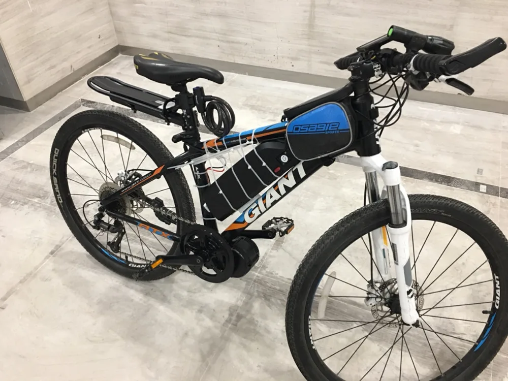 Двигатель bafang BBS02B 48 в 750 Вт Электрический велосипед конверсионный комплект