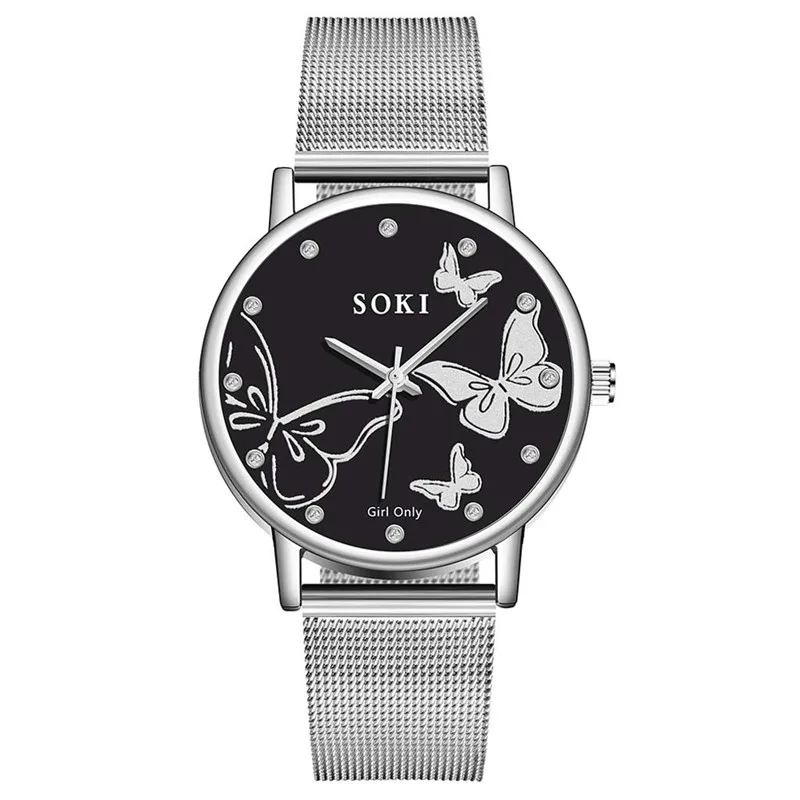 Женские часы розовое золото Топ бренд роскошные женские для девушек мужчин Gmt Time