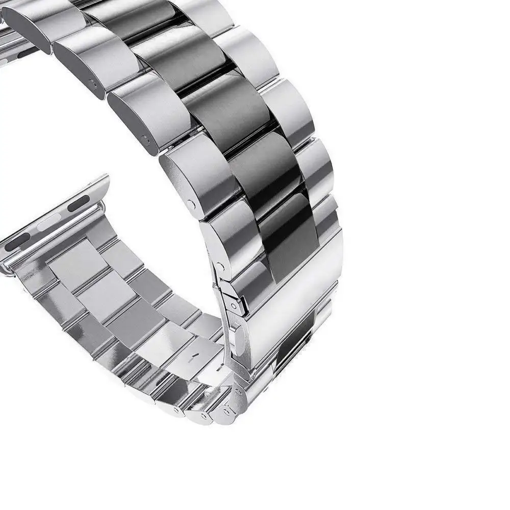 Нержавеющая сталь ремешок для наручных часов Apple Watch серии 3/2/1 38 мм 42 мм металлический спортивный ремешок для наручных часов iwatch серии Мода ремешок D30