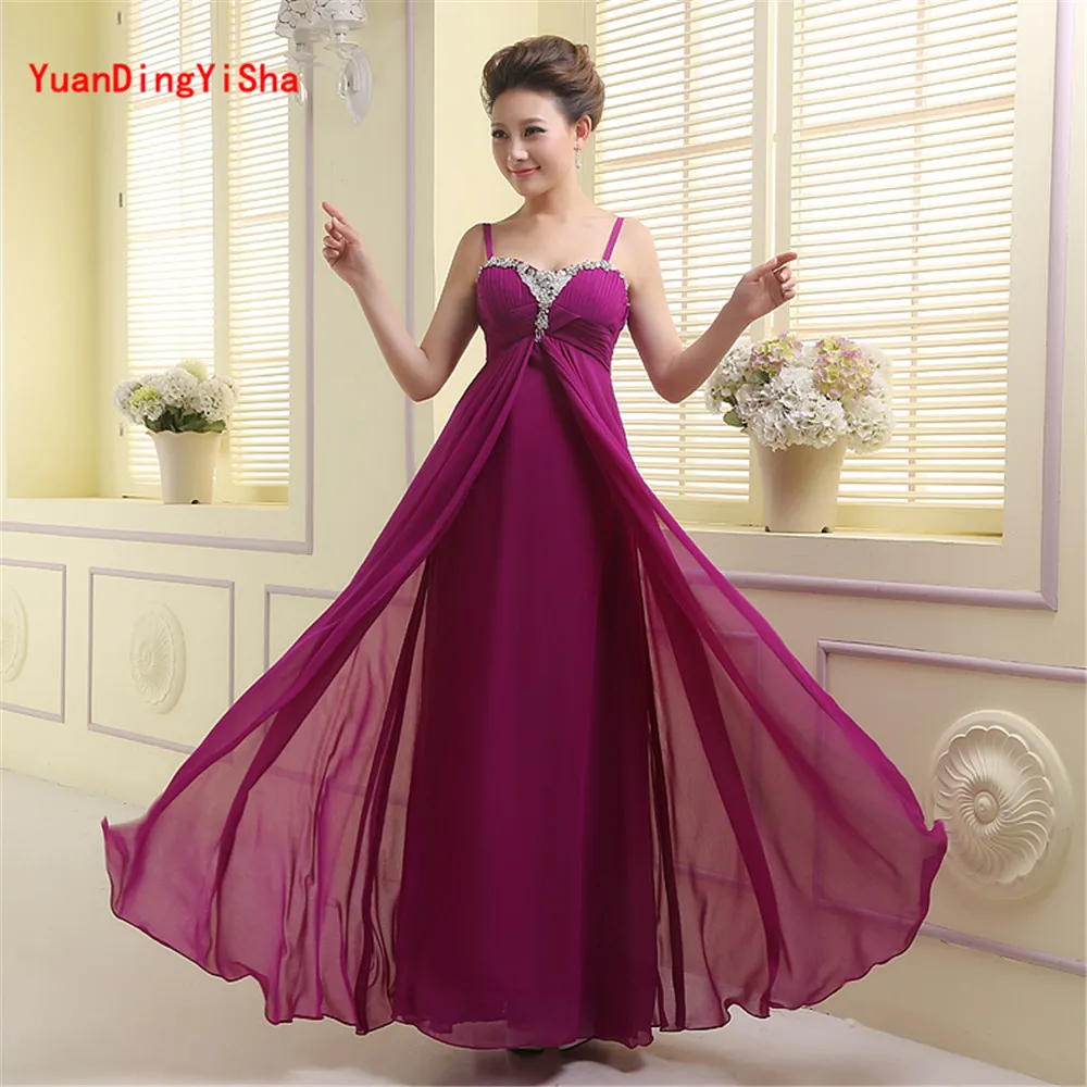 Реалистичная картина вышивка бисером шифоновое длинное вечернее платье 2017