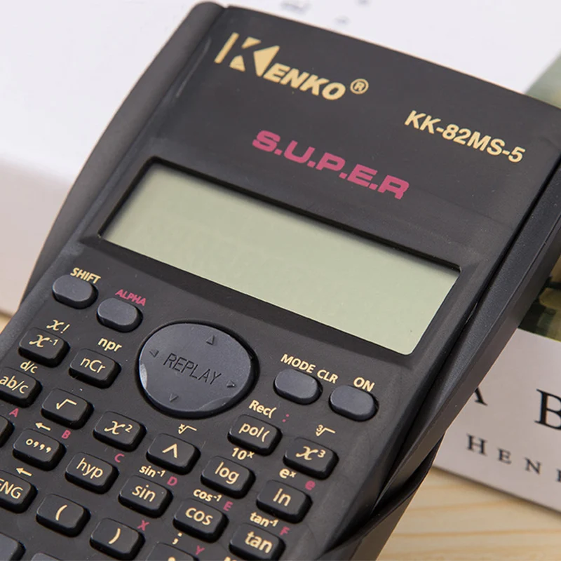 2018 супер качество школьная Студенческая функция Калькулятор научный калькулятор Многофункциональный