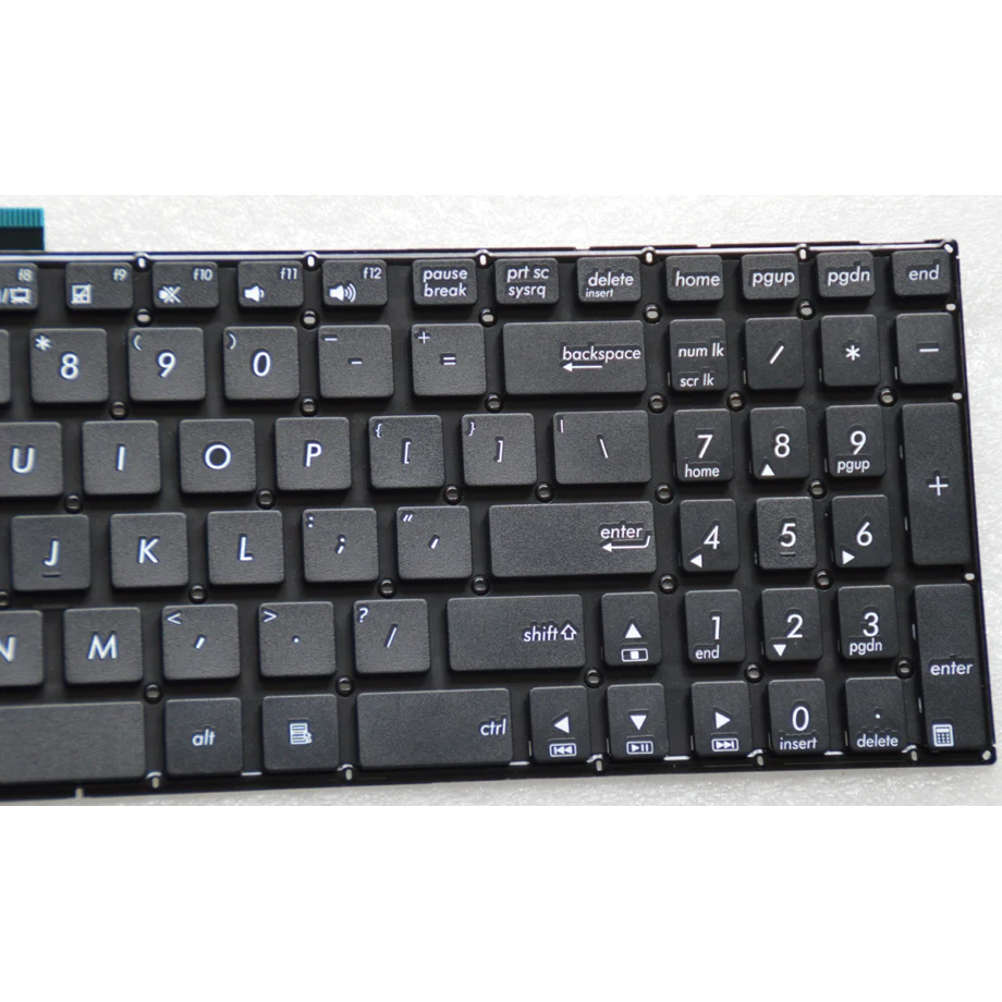 Клавиатура для ноутбука Asus W519L R556L K555Z W509L F555L r557l новая американская Черная |
