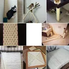 DIY 35 м сизаль веревка для котов Когтеточка игрушки изготовление стол стул ноги связывания Веревки Материал для кошки точить коготь