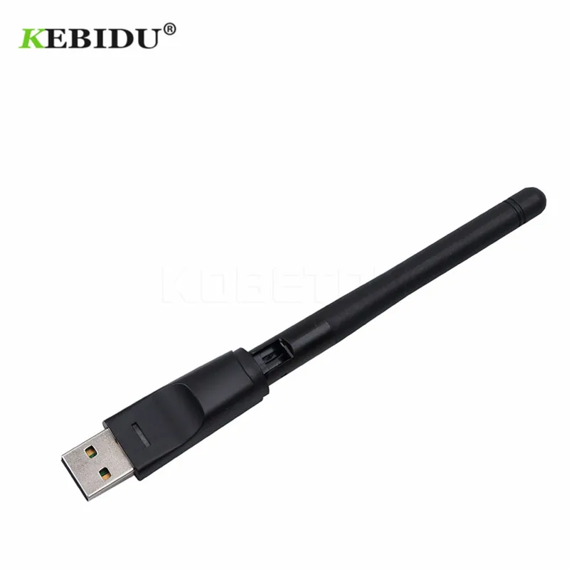 Беспроводная сетевая карта kebidu Ralink RT5370 150 м USB 2 0 Wi Fi 802 11 b/g/n адаптер LAN поворотная