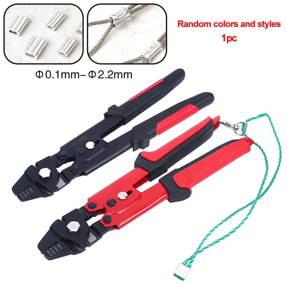 Для медной лески из углеродистой стали обжимные плоскогубцы