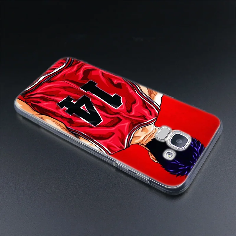 Hot Anime Slam Dunk Soft Silicone Case For Samsung Galaxy J2Pro J4 J6 J8 2018 J3 J5 J7 2016 2017EU Prime CORE Plus Fashion Cover | Мобильные