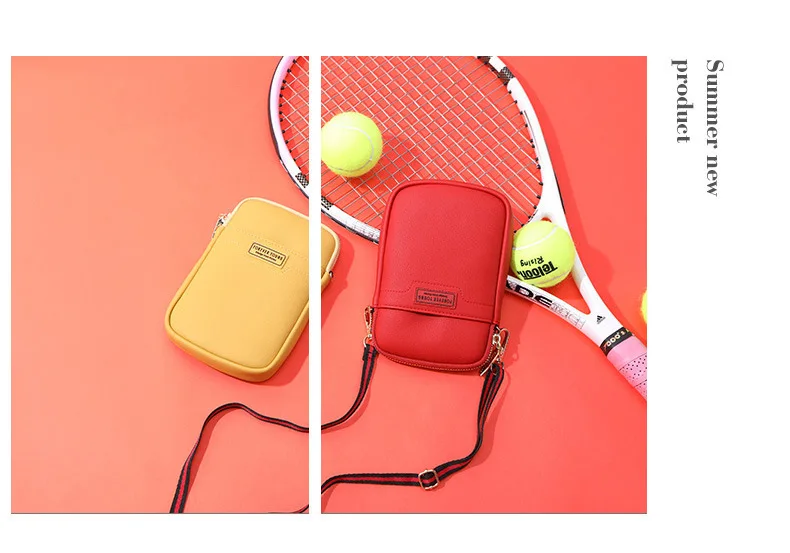 YIZHONG новые модные сумки на плечо кожаные сумки через плечо для женщин карман для сотового телефона кошельки высокое качество сумка-мессенджер