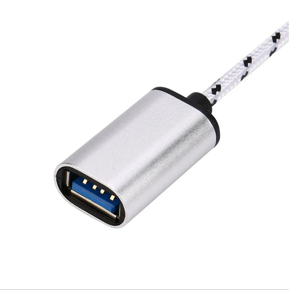 USB кабель type C OTG 3 0 Женский к Мужской адаптер для Samsung S8 Plus Note 8 Nexus 5X6 P Xiaomi