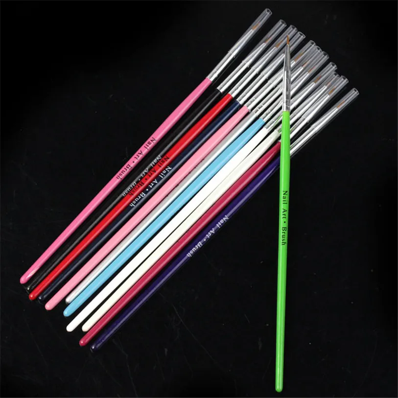 12 шт. кисти для ногтей | Красота и здоровье