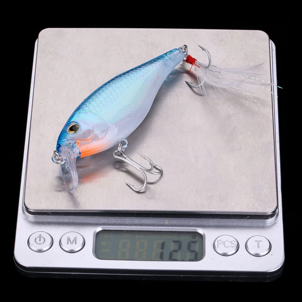 WALK FISH 8 5 см 12 г гольян рыболовная приманка жесткая искусственная 3D воблеры с