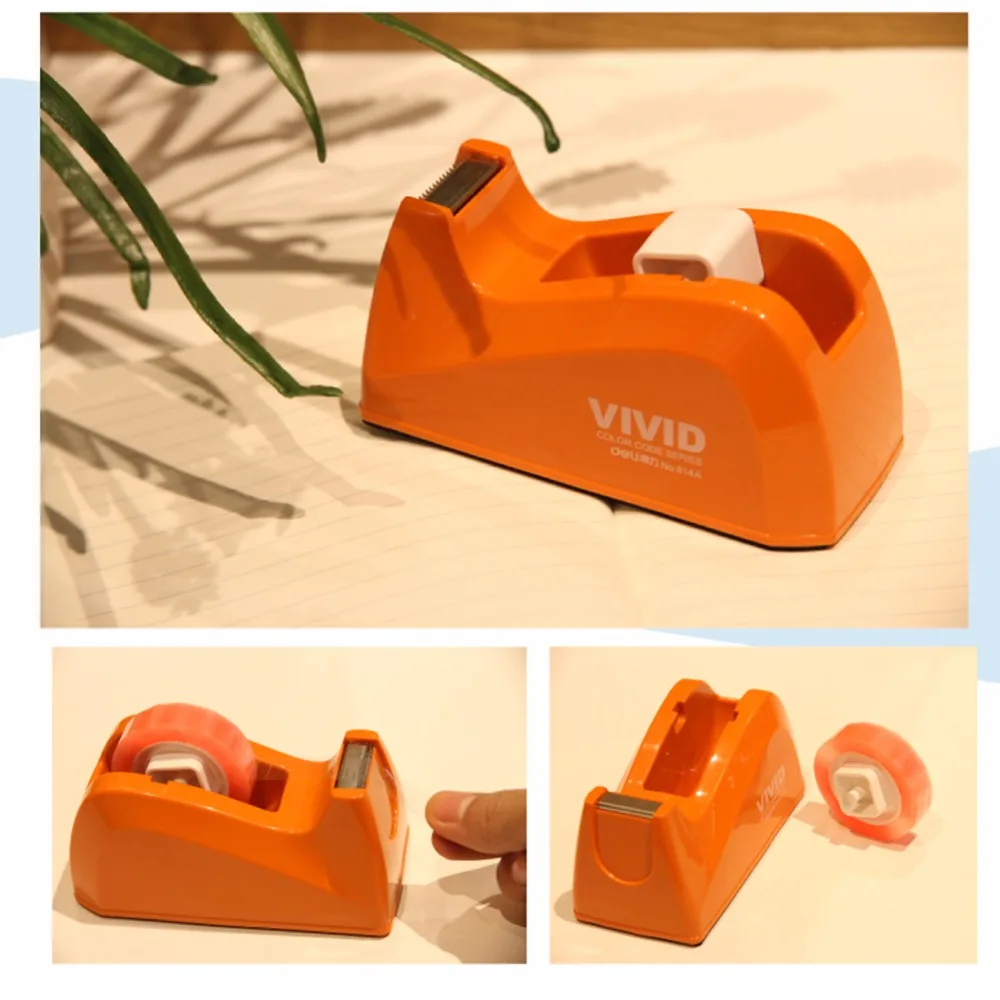1 шт. диспенсер для мини ленты случайного цвета и держатель клейкой школьных