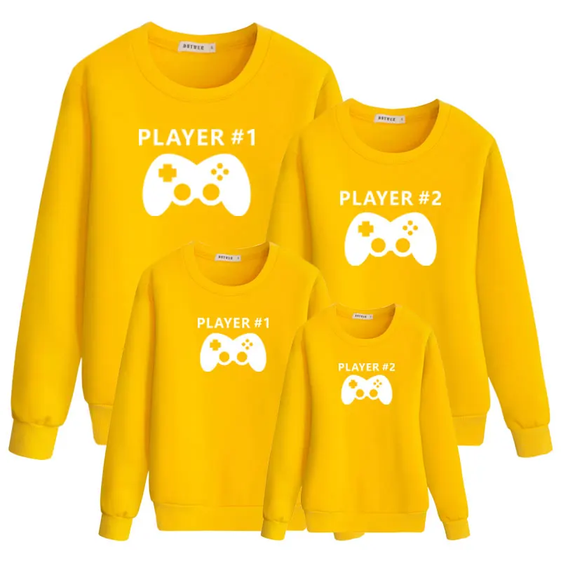 Yellow Комплект для семьи 1, 2, Одинаковая одежда для папы, мамы, дочки, сына, папы, мамы и меня, платье для малышей Детская тостовка для папы и мамы - Цвет: Yellow