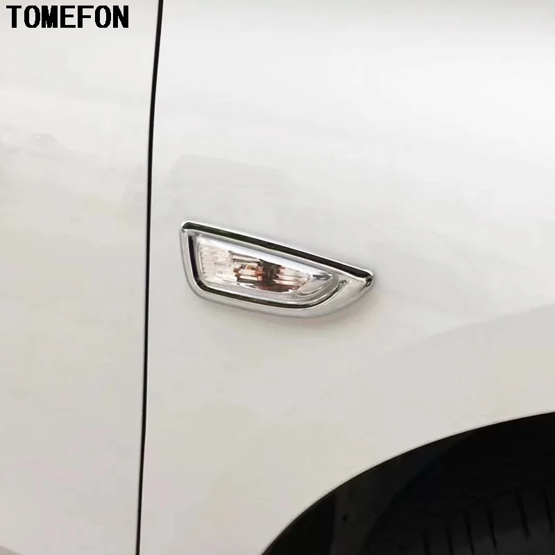 TOMEFON ABS хромированный боковой указатель поворота светильник/крышка лампы обшивка
