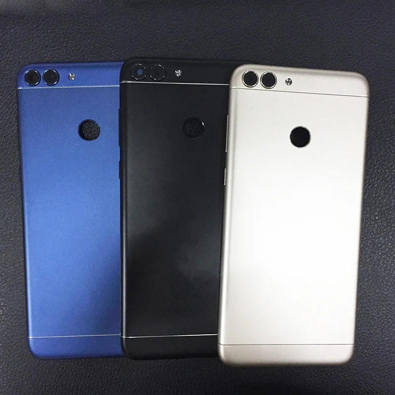 Одежда высшего качества для huawei P Smart FIG-LX1 FIG-LA1 FIG-LX2 FIG-LX3 задняя Батарея Стекло задняя Корпус крышка с клеем Стикеры