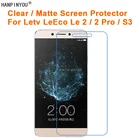 Для Letv LeEco Le 2  2 ProS3, прозрачная глянцеваяАнтибликовая матовая защитная пленка для экрана, защитная пленка (не закаленное стекло)