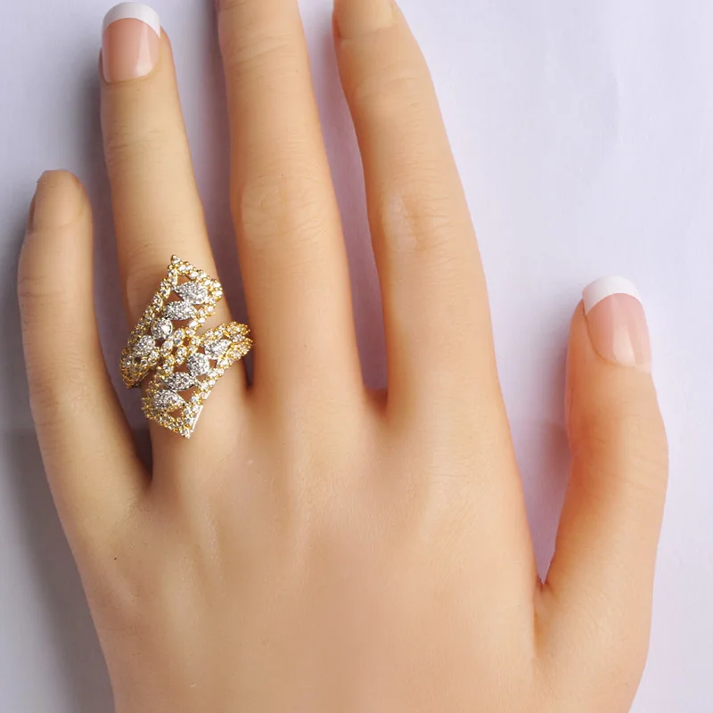 MECHOSEN роскошные медные Свадебные Ювелирные наборы Потрясающие циркониевые Феи