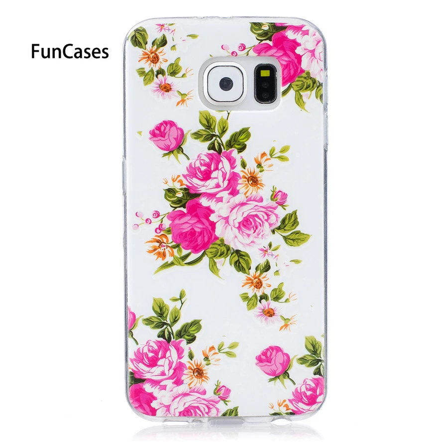 Fundas Серебристые чехол для телефона samsung Galaxy S5 Neo Case S6 S7 край S8 плюс крышка мягкая TPU