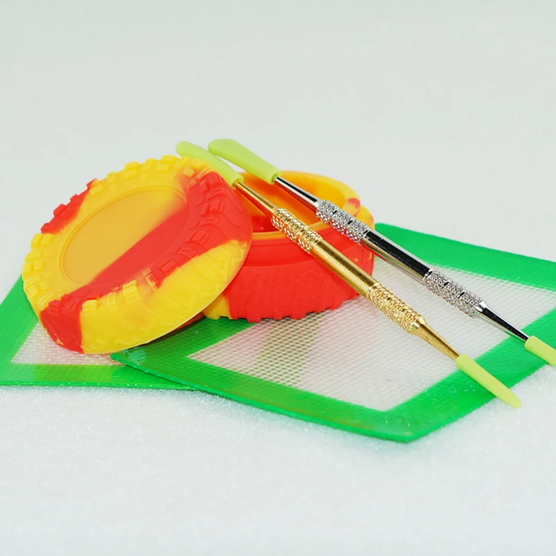 20 шт RHS Заводская силиконовая Емкость для воска большая емкость 23 мл Форма шин