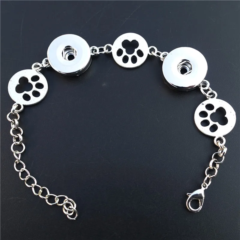 Металлическая оснастка в виде медвежьей лапы размер 18 мм для мужчин и женщин