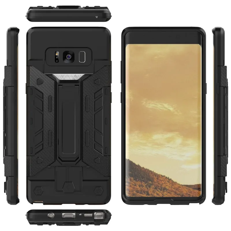 Гибридные армированные Чехлы для Samsung Galaxy Note 8 5 противоударный чехол повышенной