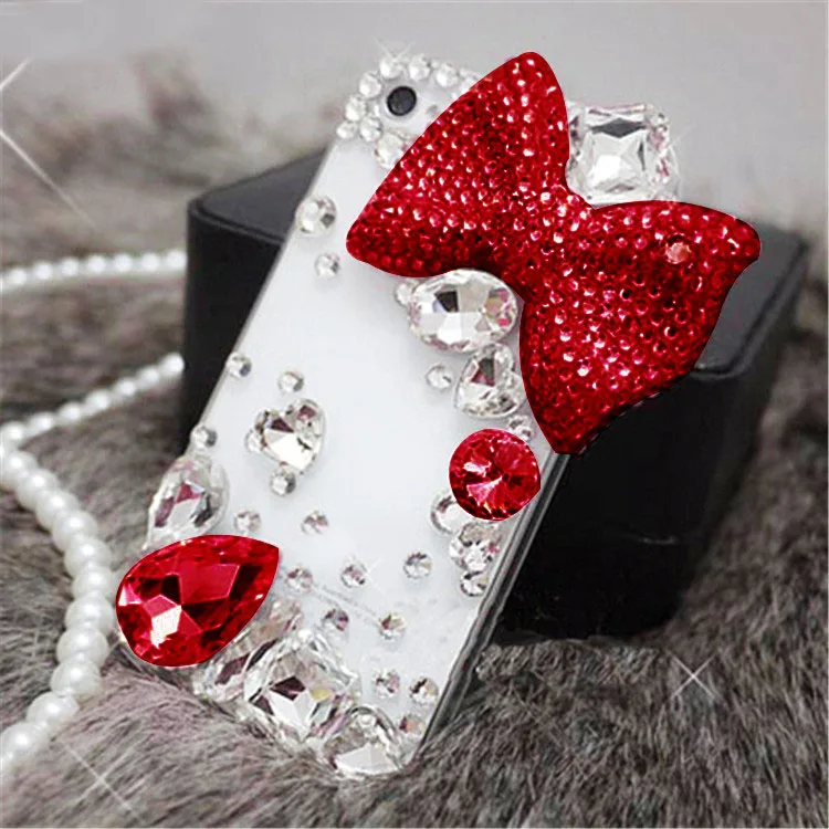 phone case Luxury Crystal Hard PC Beautiful Bling Beads Elegant Cover For Apple iPhone 6 Plus 5.5&quotiPhone 6S 4.7'iPhone 7 7Plus |