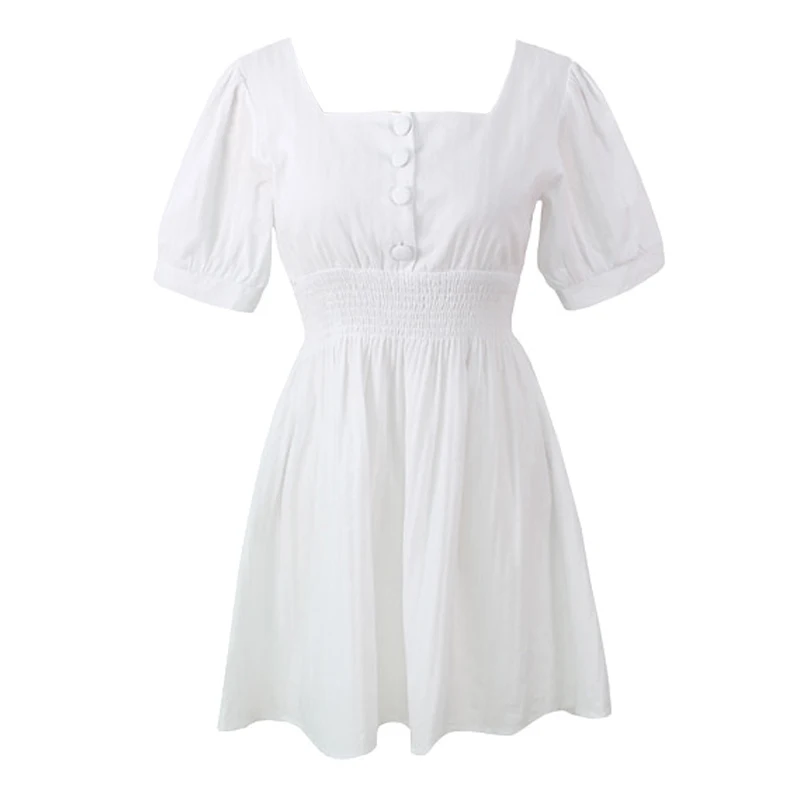 Трапециевидные платья летние женские праздничные милые корейские в японском