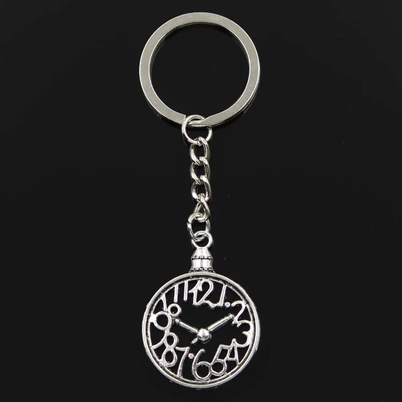 Модный брелок-компас 39x29 мм карманные часы подвески DIY мужская ювелирная автомобильная ключевая цепочка держатель сувенир для подарка.