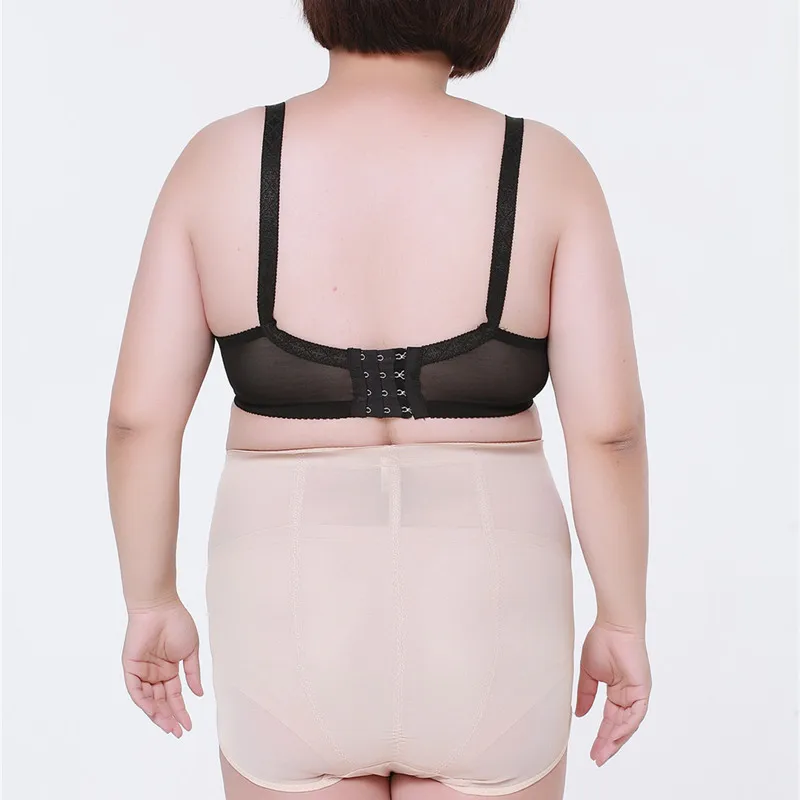 5XL плюс размер женские трусики с завышенной талией дышещее нижнее белье хлопок