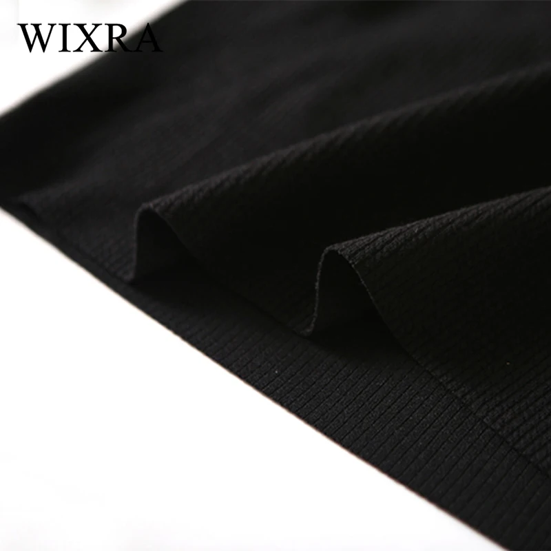 Wixra одноцветное повседневные толстовки Harajuku круглым вырезом потеет женская