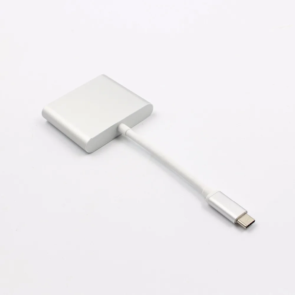 Адаптер HDMI с разъемом USB 3 0 типа C переходник HDTV для нового MacBook ChromeBook Pixel/Dell|type-c