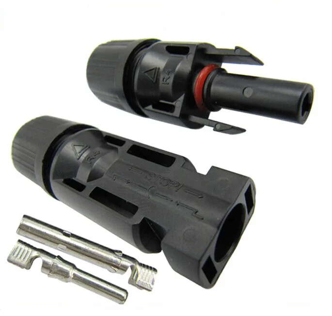 R4 штекеры/гнезда кабеля солнечной панели водонепроницаемые IP67 10 компл./лот|connector