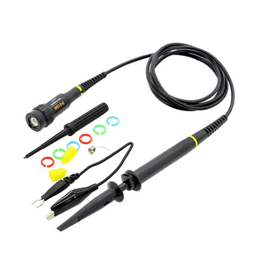 P4100 Oscilloscope Probe 100:1 High Voltage Withstand 2KV 100MHz Adjust The Compensation Capacitor Adjustment Tool Accesories |