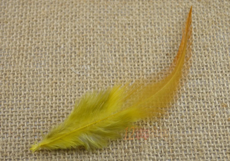 100 шт. крашеные перышки для волос Имбирные синие кремовые белые розовые красные