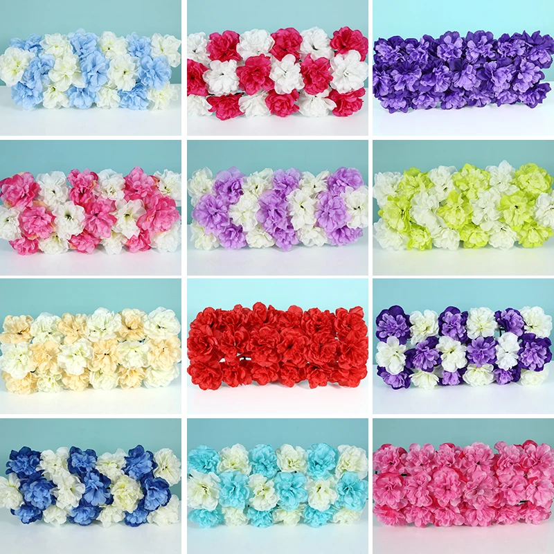 

20pcs 47X22cm Rose floral wedding arch wedding decoration silk flowers