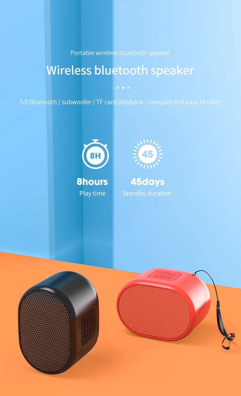 Беспроводной Bluetooth динамик стерео портативный мини-динамик Музыка объемный водонепроницаемый наружный динамик домашний автомобильный сабвуфер Y25