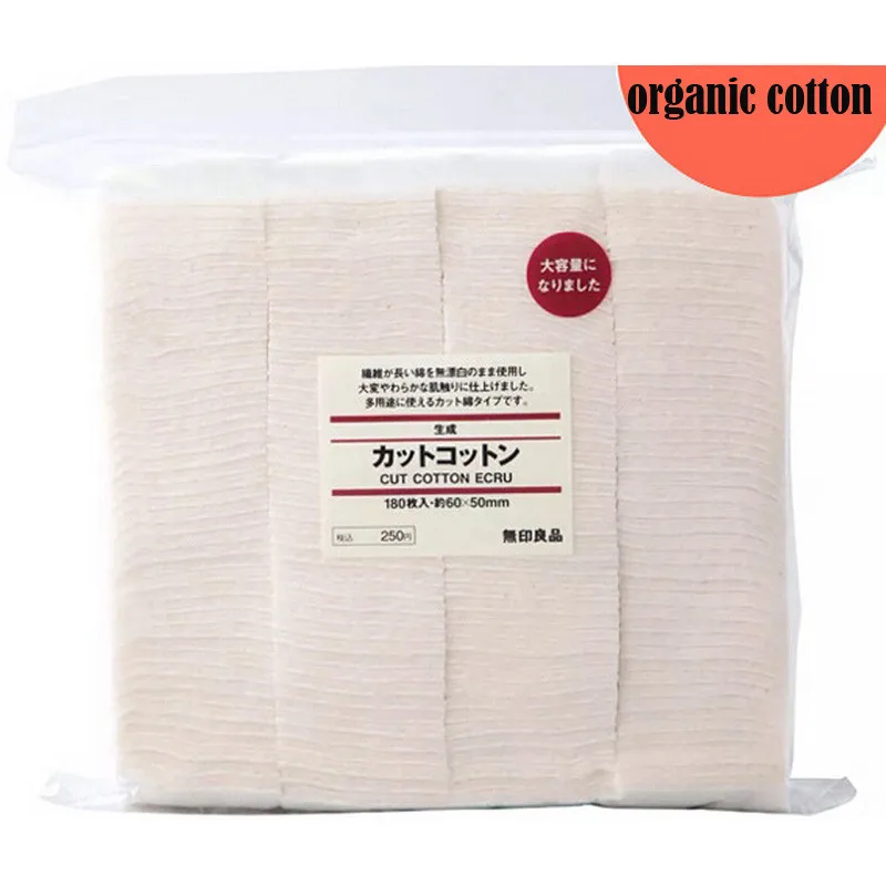 180 Sheets M U JI Make Up Remove Cotton Pad Skin care Organic Facial Cotton 60x50mm
180 Sheets M U JI Make Up Remove Cotton Pad Skin care Organic Facial Cotton 60x50mm