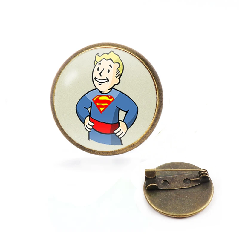 Пип бой простой милый Nuka Cola Fallout Raduation 4 Женская Брошь сплав броши модный стиль значок косплея броши аксессуары