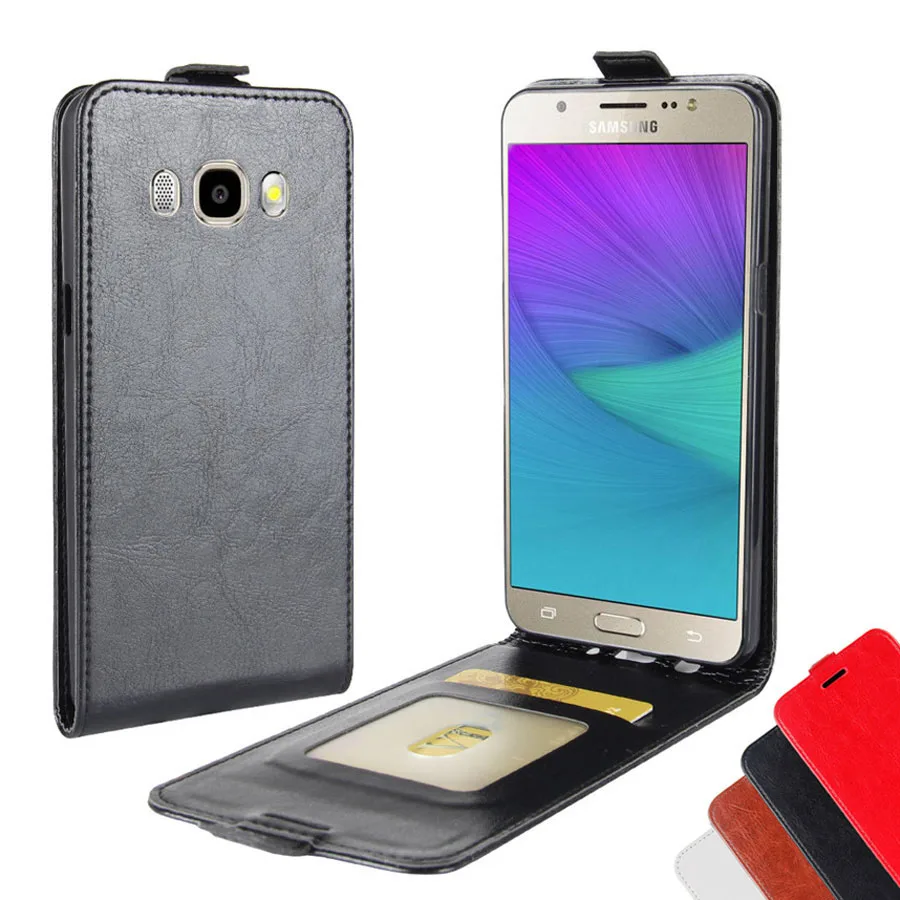 Для samsung J5 (6) Чехол книжка с вертикальным бумажником кожаный чехол для Galaxy 2016 j510