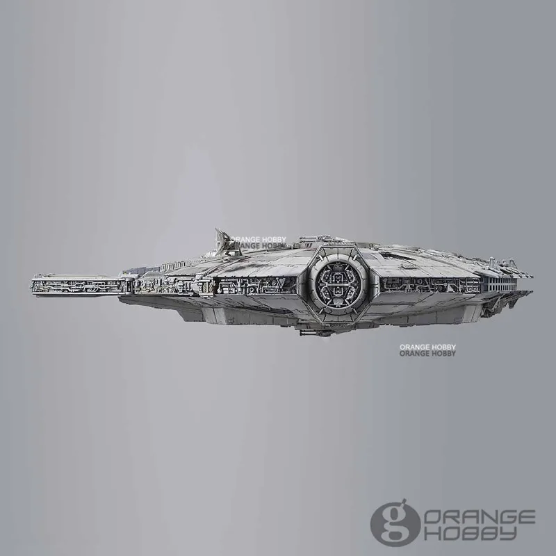 OHS Bandai Звездные войны 1/144 Сокол Миллениум TLJ Ver. Шкала сборки наборы пластиковых моделей