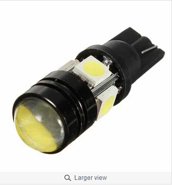 2X T10 W5W внутренние Ксеноновые белые светодиодный CANBUS 6 SMD 5630 разрешение на парковку